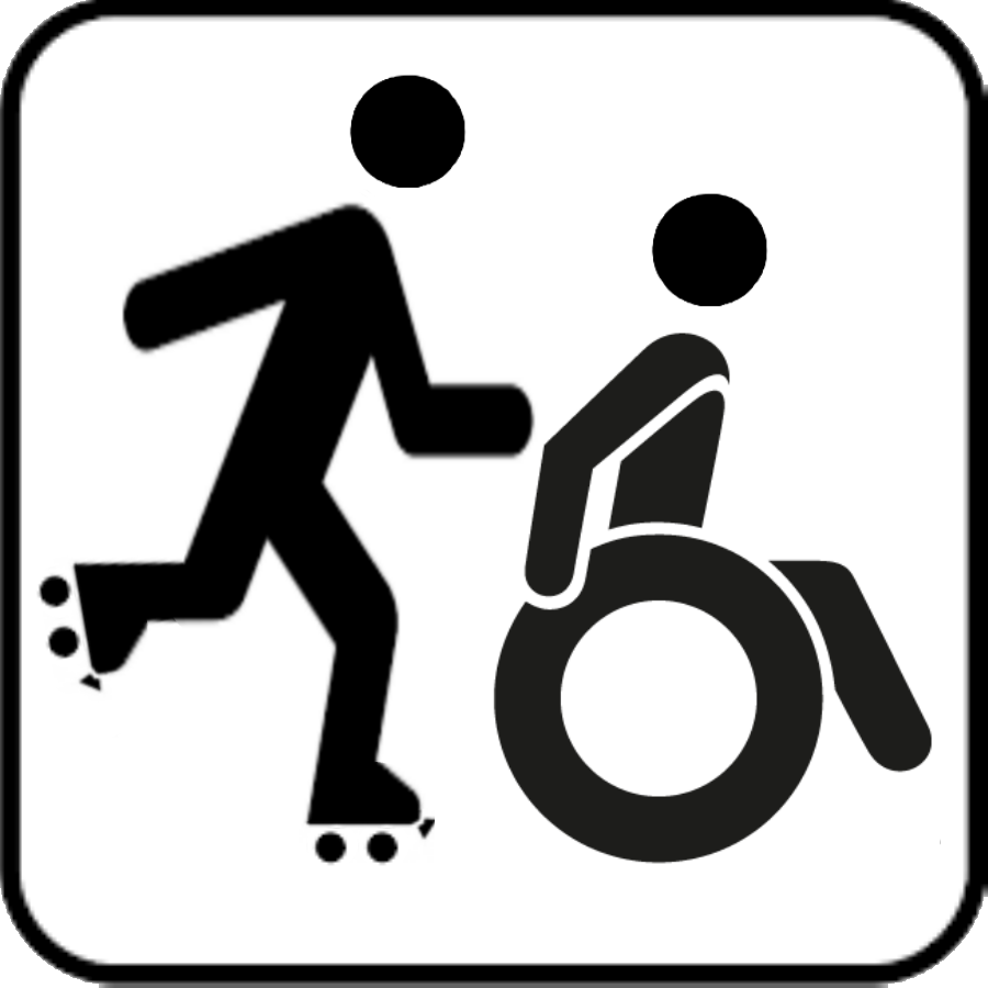 Rollsport: Rollschuhlaufen & Rollstuhlfahren